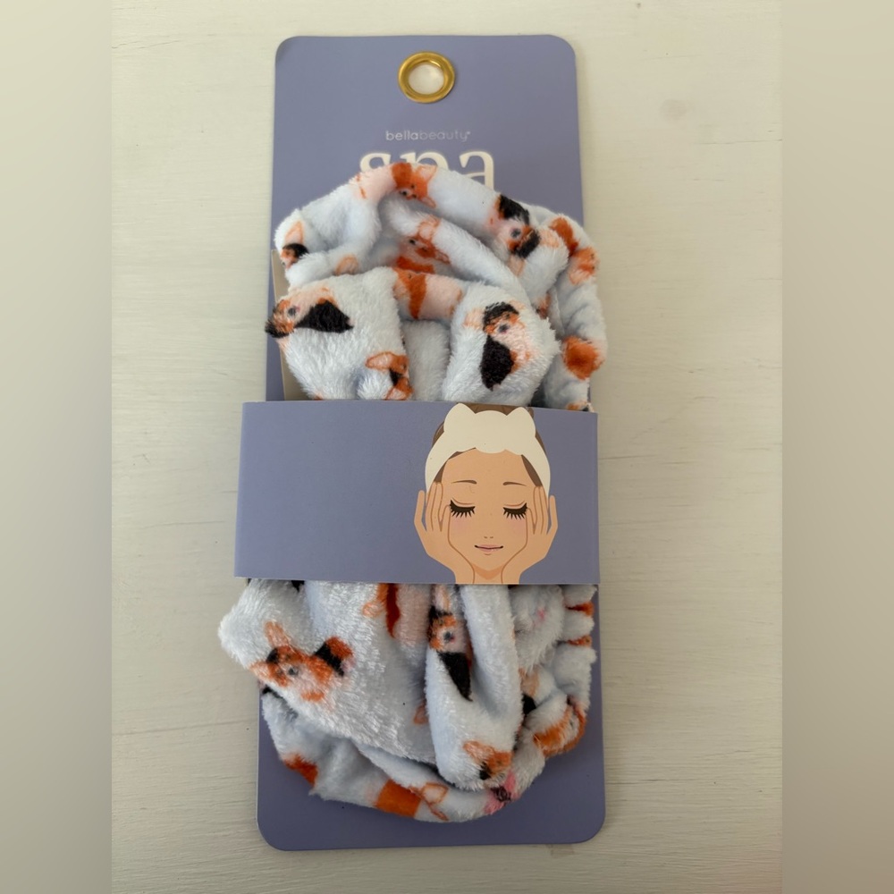 Bella Beauty Corgi Spa Headband - Blue